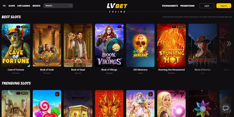 LVBet spēļu automāti tiešsaistē