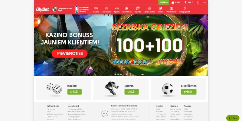 OlyBet online kazino