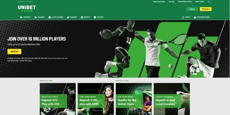 Unibet online kazino